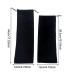 Flat Iron Case - Soft Cotton Sleeves & Travel Pouch for Hair Tools (2Pcs Black) | International Shipping Available - Buy Online on GoSupps.com