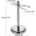 Buy Lefeda Simply Men's Razor Brushes & Double Edge Shaving Stands | Bamboo Handle Pure Roof Hair Brush Holder 7x15cm Silver International Shipping Available - Buy Online on GoSupps.com