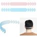Adjustable Anti-Slip Ear Handles - Hair Band Fixers (5 Pcs) - Ear Pain Prevention - Blue - International Shipping Available - Buy Online on GoSupps.com