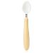 Homecraft Caring Cutlery Ivory Handle Soft Coated Teaspoon (Eligible for VAT Relief in the UK) Stainless Steel Eating Utensil Silverware for Weak Grip Restricted Movement Elderly Disabled Ivory Handle Soft Coated Teaspoon (Eligible for VAT Relief in the U