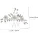 Ipetboom Bride Hair Comb Wedding Bride Hair Accessories Wedding Hair Accessories Wedding Hair Comb Bridal Hair Comb Flower Hair Side Comb Miss White Manual Metal Crystal Flower - Buy Online on GoSupps.com