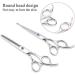 Professional Hair Cutting & Thinning Scissors Set for Kids | Round Head Baby Hairdressing Scissors (Blue) - International Shipping Available - Buy Online on GoSupps.com