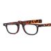 Anti Eye Strain Computer Readers Retro Reading Glasses Blue Light Blocking Flat Light Mirror Presbyopic Glasses +350 Tortoiseshell