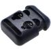 Hole Cord Lock Stopper spring buckle Cord Locks Toggles 100 Pcs/pack Plastic Rope Clamp Cord Lock Stopper Cordlocks Toggle 2 Hole 4mm Black For Shoe Lace 21mmx18mm - Buy Online on GoSupps.com