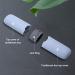 Qwertfeet Travel Toothbrush Case - Stretchable Toothpaste Holder Anti-Bacterial Adjustable Box Transparent White - Ideal for International Travel - Buy Online on GoSupps.com