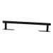 jojofuny Black Washcloths Single Bar Hand Rail for Coat Mounted Kitchen Bathroom Bath Rack Towel Racks Stainless Required Black 40X7cm