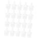 Didiseaon 20pcs Glue Lengthening Mascara Grafted Mascara Replacement Eyelash Tool Equipment Universal Miss