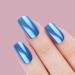 Danni & Toni Half hardened gel nail films (Astral Dive) blue mirror glossy uv gel nail foil nail design nail foil self-adhesive wraps 28 sticker astral dive-de