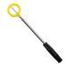 PINMEI Golf Ball Retriever Or Pick Up Tool with Automatic Extendable, Stainless for Water Bush White Yellow 2 Colors Gift for Golfer