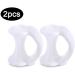Japagzy White Silicone Toe Separator for Hallux Valgus & Bone Care | Adjustable Foot Device for Ectropion & Valgus Relief - Buy Online on GoSupps.com