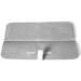 Extreme Heat Protection Safety Mat with Storage Pouch for GHD Hair Straighteners and Tongs etc (Silver) - Buy Online on GoSupps.com