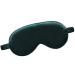 Sleeping Eye Mask for Women Soft Eye Cover Eyeshade for Night Sleeping with Elastic Strap Blindfold Dark Green Dark Green 1 Count (Pack of 1)