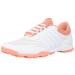 adidas Women's Adipure Sport Golf Shoe 9 White/Aero Blue/Chalk Coral