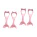 FOMIYES 4 Pcs Mascara Brush Silicone Molds Makeup Eyeshadow Lash Tool Lipstick Wearing Aid Seal Make up Girl