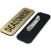 Deaconess 1 x 3" Name Tag Brushed Gold (3 Pack) - Buy Online on GoSupps.com