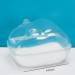 Timeshunall 1 Pcs Hamster Bathroom Washroom Clear Toilet Box Sand Bath Container Cute Hamster Bathroom for Small Animal Hamster Gerbil - Buy Online on GoSupps.com