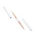 Beavorty pull line nail art pen mark pen marker pen nail art Double End Nail Pen nails brush pen gelt acrylic nail brush Double-ended Nail Brush Metal white fine tip UV