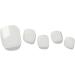 Couture White Glossy Gel Pedicure Strips - DIY Salon-quality Pedicure Kit with UV Light | Adora Couture - Buy Online on GoSupps.com