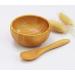 Eco Bamboo Mixing Bowl | Small Facial Skin Care DIY Tool Set | Perfect for Homemade Cosmetics - Buy Online on GoSupps.com