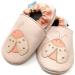 MiniFeet Premium Soft Leather Baby Shoes - Buy 4 Pairs, Get 1 Free! | Toddler Shoes 0-6 Months to 4-5 Years | Pink Ladybird Design - Buy Online on GoSupps.com