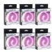 Bath and Body Set - Body & Earth 6 Pcs Cake Shaped Bubble Bar Set with Lavender Scent  Organic Natural Bath Bombs Infused with Shea Butter  Coconut Oil  Sea Salt and Fragrant Essential Oils 6 x 2.8 oz