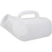 Potty Male Urinal Long Neck Incontinence Pee Bottle Clear Plastic 1200 Ml Spill Proof Device Portable Urinal Bottle Snap-On Lid