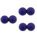 3PCS Muscle Roller Foam Roller Massage Peanut Foam Curlers For Hair Peanut Ball Yoga Ball Roller Yoga Roller Massage Ball Peanut Back Roller Fitness Ball Sole of Foot