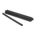 Solustrie 30 pieces roll natural moxa sticks smoke-free moxaroller moxa roll sticks massage tab smoke-free moxa moxibusion cone moxibusion wormwood floor column rod light size 2 black