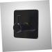 Alipis Mount Black Single Waterproof Robe Towel Steel Hanger Hook Clothes for Wall Hooks Stainless Kitchen medium Black - Buy Online on GoSupps.com