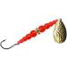 Mack's Lure Wedding Ring Hammered Flo Nickel/Chartreuse #10 - Premium Fishing Lure - Buy Online on GoSupps.com