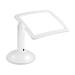 Lightweight Magnifying Glass Desktop 3X Zoom Magnifier with 2 Led Lights Rotating 360 Degrees with L Bracket Used for Reading Crafts Watch Repair/1Cps Lofty Ambition
