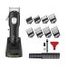 Professional Hair clipper Cordless Senior-Pro Romonix With charging stand and 8 Premium Cutting Guides Combs