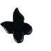 Natural Healing Crystal Black Obsidian Jade Gua Sha Butterfly Scraping Massage Tool Genuine Healing Gemstone for Facial Lifting and Tightening Massage Anti-Wrinkles Anti-Aging (Obsidian) - Buy Online on GoSupps.com