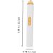 POPETPOP 2pcs nail polisher diamond grinding head nail art drill kit electric nail filer Portable File Machine nail art grinding head electric grinding machine abs pedicure Hand drill white 15.2X2X2CMx2pcs Whitex2pcs - Buy Online on GoSupps.com
