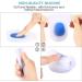 Super Soft Heel Pillow Gel Inserts - Orthotic Cushion for Plantar Fasciitis Relief (EU Size 39-44) - 2 Pairs of Heel Support - Buy Online on GoSupps.com