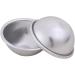 PVNOOCY 10-Piece Bath Bomb Molds | Aluminum Multi-Shape DIY Bath Ball Set | 4.5cm Homemade Bath Bombs & Cupcakes - Buy Online on GoSupps.com