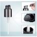 10Pcs 410/20mm Black Foundation Pump Top Plastic Replacement Cosmetic Makeup Tool with Rotate Lock and Cover for Fix Fluid Foundation Lotion Essence - Buy Online on GoSupps.com