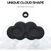 Maimiao 2023 Cloud-Shaped Sleep Eye Mask for Side Sleepers - 3D Contoured Silky Blindfold for Better Sleep (Pack of 3) - Buy Online on GoSupps.com