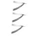 Minkissy 3 Stk Manual Razor Old Razor Hair Razor For Men's Haircut Hand Razor For Men Razor For Women Bart Razor Razor Face Razing Old Fashionable Schaber