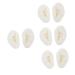 4 Pairs Artificial Ears Imitation Ear Mold Simulation Ear Mold Ear Model for Studs Wearing Artificial Ear Model Silicone Ear Model Human Ear Model Silicone Ear Mold Fake Ear Model
