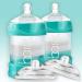 Bare Air-Free 4oz Twin + 2 Nipples by Bittylab. Perfe-Latch (breastfed Babies) & Easy-Latch (Babies fed with Baby Bottles). Cuts Down on Reflux  Colic  Gas  Fuss & Sleep Troubles. Easy Instructions.