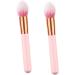 Mikinona 2pcs Cosmetics Brush Cosmetic Brush Powder Makeup Brush Makeup Brushs Makeup Powder Brush Wooden - Buy Online on GoSupps.com