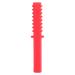 Red Baby Teething Toy - Bite Resistant Dishwasher Safe BPA Free Perfect Chew Ring for Teething Relief & Autism Gum Massage - Buy Online on GoSupps.com