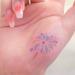 Fireworks Line Waterproof Temporary Tattoo Sticker - Multicolor Fantasy Butterfly Design - Buy Online on GoSupps.com