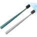 Partykindom Portable Soft Toothbrush Set - 4 Reusable Mouthwear Brushes for Adults with Bracket | Ideal Manual Oral Care - Buy Online on GoSupps.com