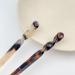 JIHUOO Acetate Hair Sticks - 2 Piece Leopard Pattern Hair Pins & Tortoiseshell Hair Fork - Vintage Hair Accessories for Elegant Styles - Buy Online on GoSupps.com