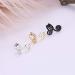 Zunis Acupressure Slimming Earrings Non Piercing Acupressure Earrings for Weight Loss Acupressure Slimming Earrings Ear Cuff Clip for Women Men (1Pair Silver) - Buy Online on GoSupps.com