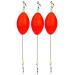 Duendhd Fishing Bobbers Popping Cork Float for Redfish Speckled Trout Sheepshead Flounder Fresh and Saltwater