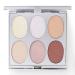 Jerome Alexander Highlighter Palette - 6 Cool Toned Shades for Highlighting & Contouring - Buy Online on GoSupps.com
