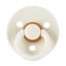 Itzy Ritzy Natural Rubber Pacifiers Set of 2 - Cherry Nipple, Large Air Holes - Coconut & Toast | Ages 0-6 Months - Buy Online on GoSupps.com